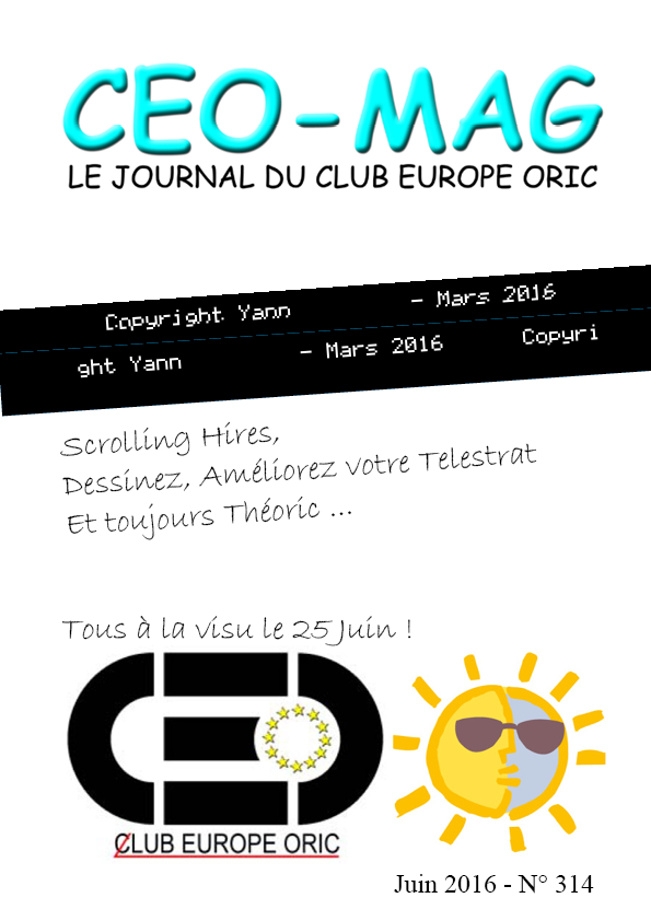 CEO-MAG 314 de Juin 2016 Ceomag_couverture_382_314